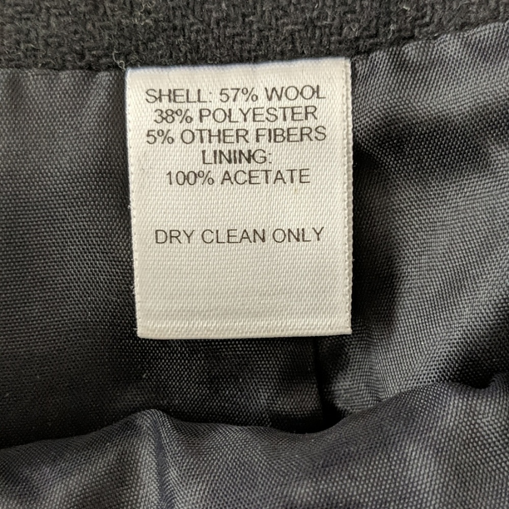 *Sold*Talbots Wool Blend Wrap Skirt - Picture 6 of 6